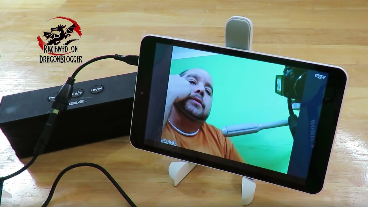 Dragon Touch S8 8' tablet with Bluetooth Audio, FM Radio, Netflix, Skype and OTG