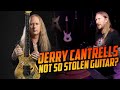 Jerry Cantrell's NOT so stolen guitar