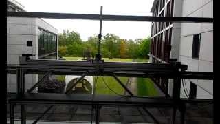 Swing up, side-stepping and swing down of a double pendulum
