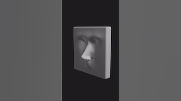beautiful nose sculpture #blender #sculpting