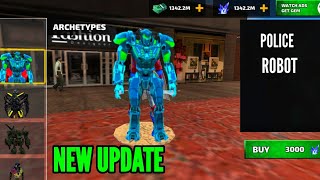 new update police robot || multi robot transformation games || pagal gamerz screenshot 5