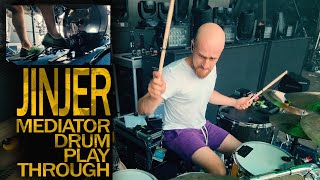 JINJER - Mediator (Live Drum Playthrough Szene Open Air, Austria) screenshot 5