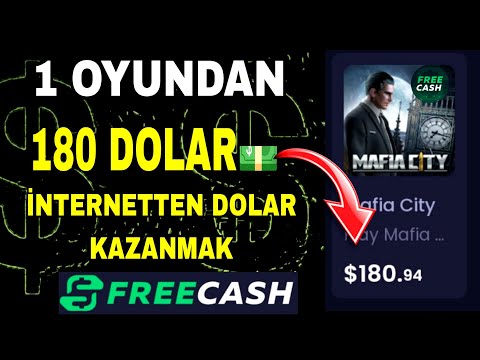 OYUN OYNAYARAK DOLAR KAZANMAK💰BİR OYUNDAN 180💲DOLAR KAZAN #internettenparakazanma