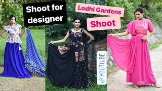 Brand shoot in Lodhi Garden Delhi/ my fashion shoot in Lodhi garden / BTS