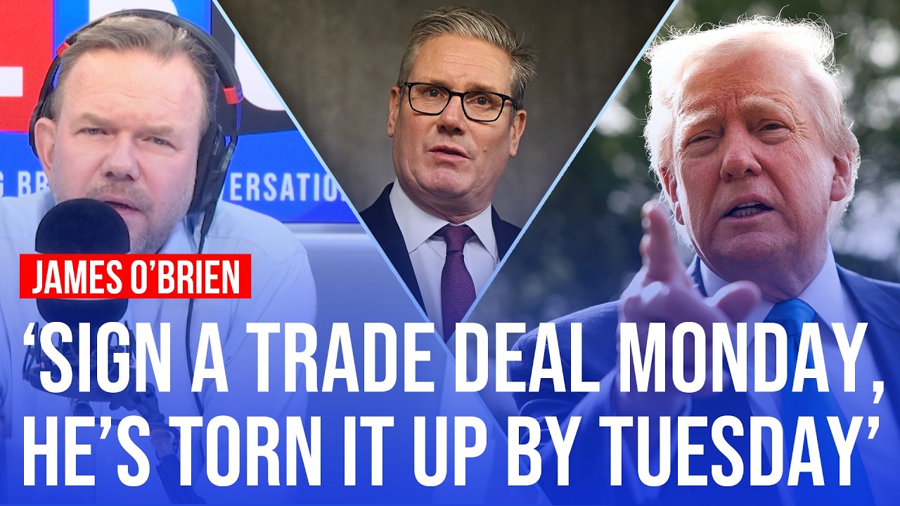 James O’Brien dissects Keir Starmer’s big Donald Trump dilemma | LBC