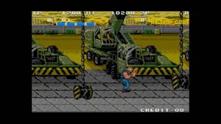 P.O.W. - Prisoners of War (US version 1) - pow arcade playthrough 60 fps - User video