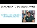 LANCAMENTO! Livros do Toda a Matemática