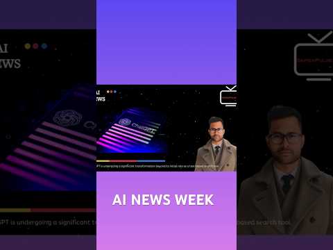Watch AI News week on SapienPulseTV.      #ai #artificialintelligence #ainews #technology #chatgpt