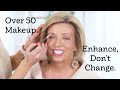 OVER 50 EVERYDAY MAKEUP | COMPLEXION GOALS! | HOODED EYES
