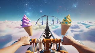 Gliding Across a Melted Dessert Sea… Can You Handle This View? 🌊 | Ultra Satisfying AI ASMR screenshot 2