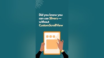 Slivers zonder CustomScrollView? Jazeker. Zo doe je dat!
