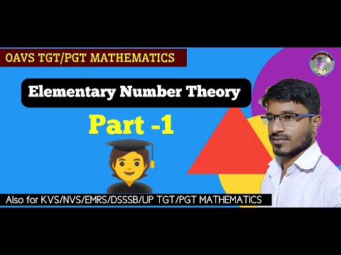 ?Elementary Number Theory Part 1 Oavs/kvs/EMRS Tgt Pgt Math by Mitu Sir ? Digital Learning Portal ?