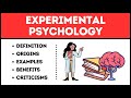 What is Experimental Psychology? (Explained in 3 Minutes)