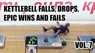 [Vol.7] Kettlebell falls, drops, epic wins and fails compilation