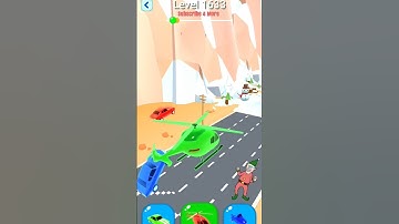 Shape-shifting Game Level-1633 Very Cool & Gnerly hyper casual game #shorts #gameplay #shapeshifting