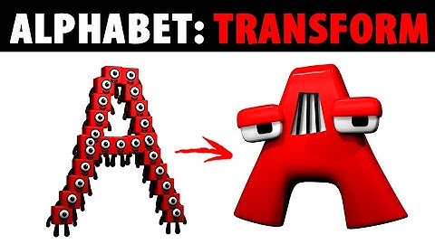Numberblocks Snake Alphabet Lore Transform