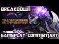 Transformers Fall of Cybertron - Breakdown Multiplayer Gameplay &amp; Armor Set w/ Commentary