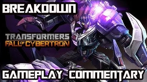 Transformers Fall of Cybertron - Breakdown Multiplayer Gameplay & Armor Set w/ Commentary