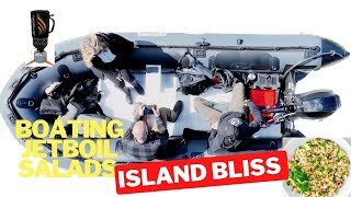 Exploring New Castle Island: Adventures with Stryker Boats PRO470, JetBoil, & Jennifer Aniston Salad