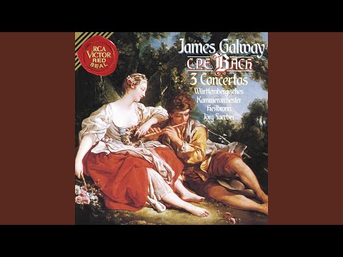 Concerto for Flute and Strings in A Major, H. 438, Wq. 168: III