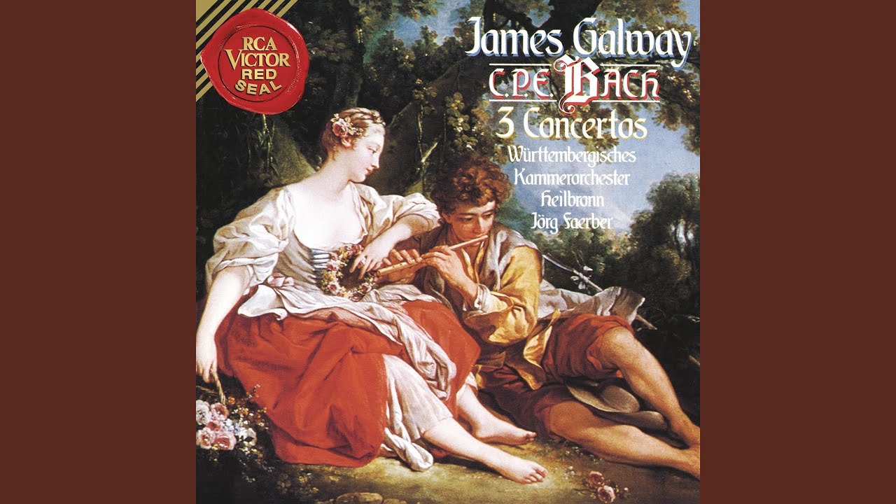 Concerto for Flute and Strings in A Major, H. 438, Wq. 168: III