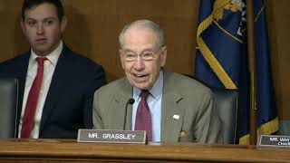 Grassley's Opening Remarks at Senate Budget Committee Hearing with Former IA Governor Terry Branstad