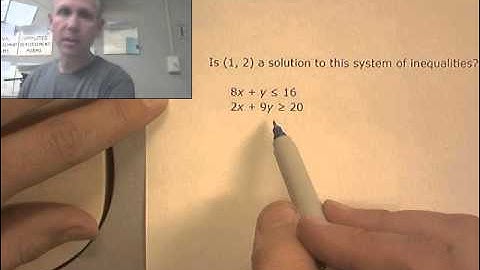IXL Alg T.5 Is x,y a solution to the system of inequalities