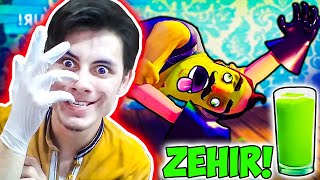 KOMŞUMU ZEHİRLEDİM! #10(Hello Neighbor)(Korku Oyunu)