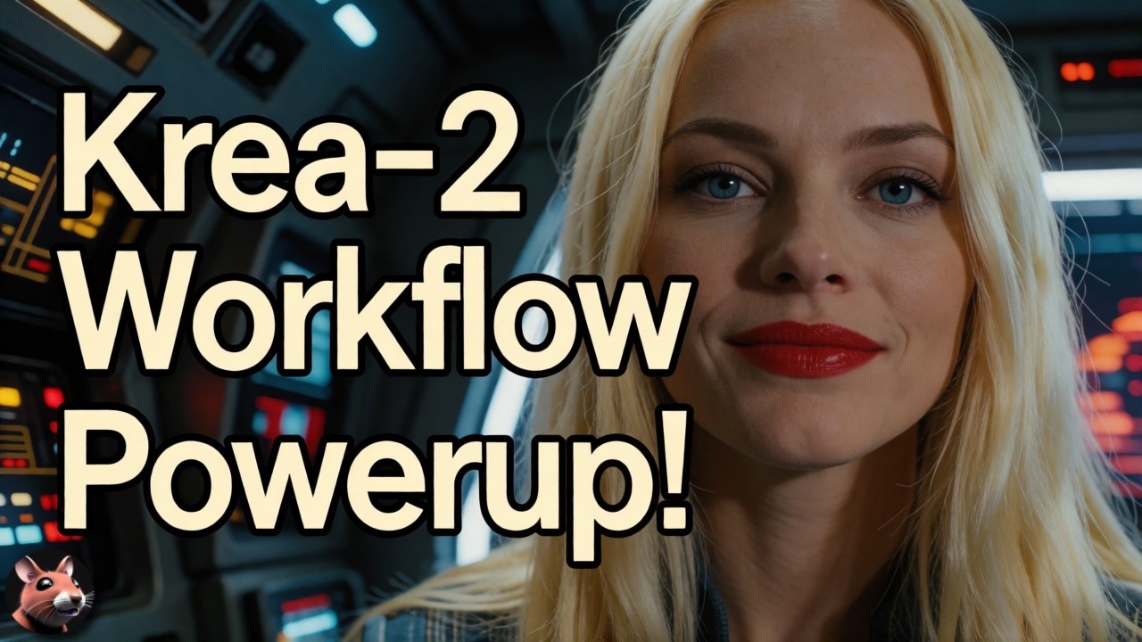 AMAZING Krea-2 Reference Image Options PLUS Extra Detailing!
