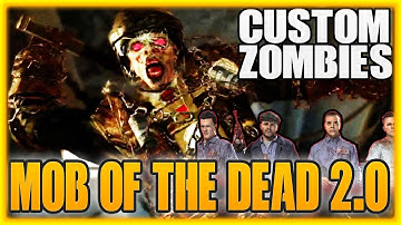 CUSTOM ZOMBIES- CLINIC OF EVIL, MOB OF THE DEAD 2.0 MAP, FULL EASTER EGG, BEST MAP EVER