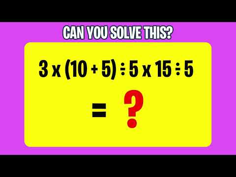 90% Fail This Math Test? 👈😱 #fyp #math
