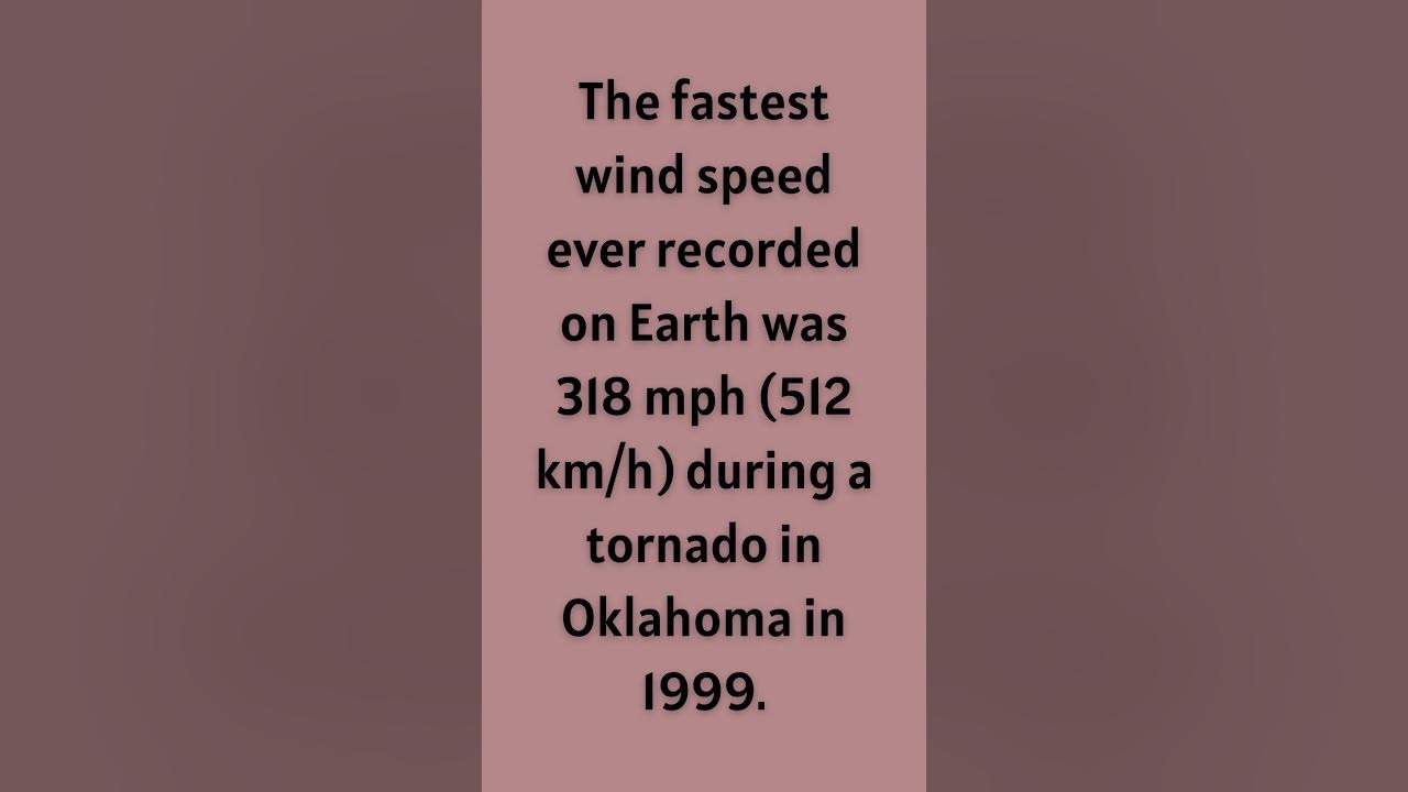 The Fastest Wind Speed trivia facts shorts intriguing Insights the-fastest-wind-speed-trivia-facts-shorts-intriguing-insights