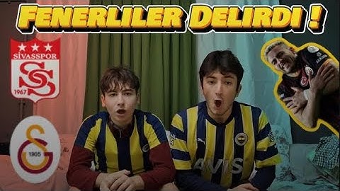 SİVASSPOR 2-3 GALATASARAY TEPKİ ! l FENERLİLER l BARIŞ ALPER KIRMIZI l SKANDAL HAKEM ! l