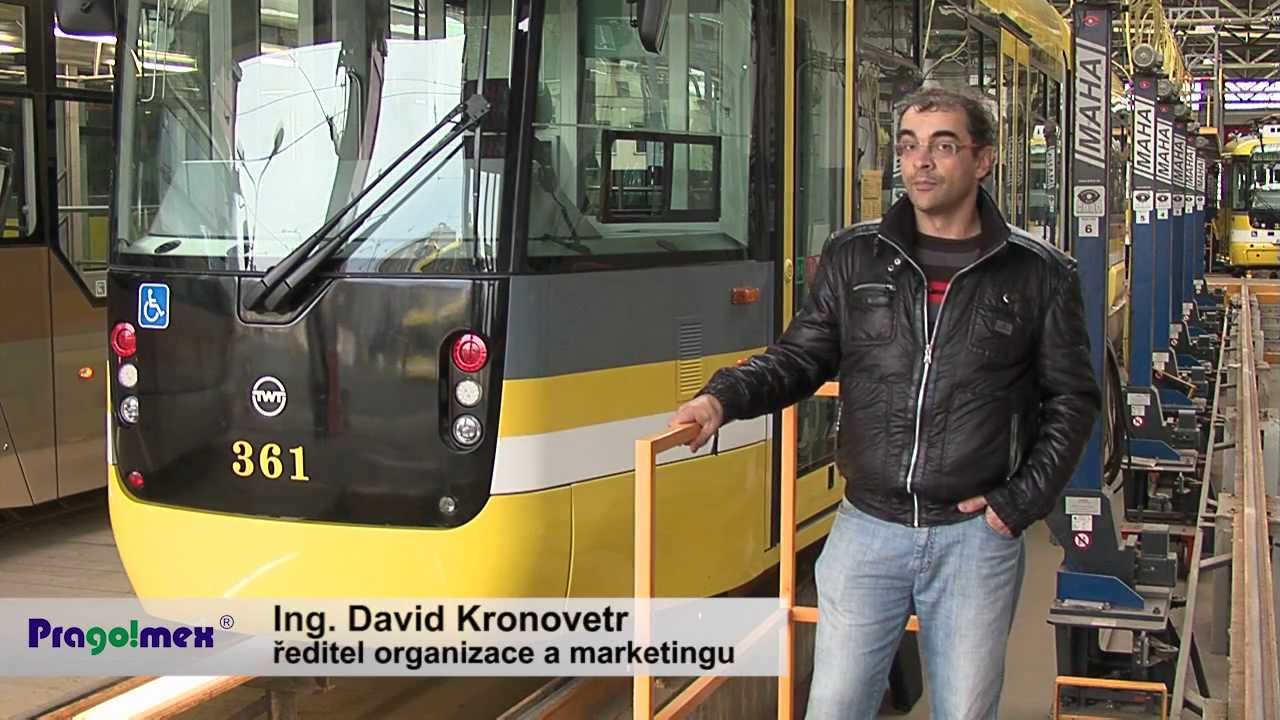 Obousměrná tramvaj VarioLF2/2 IN od společnosti PRAGOIMEX a.s.