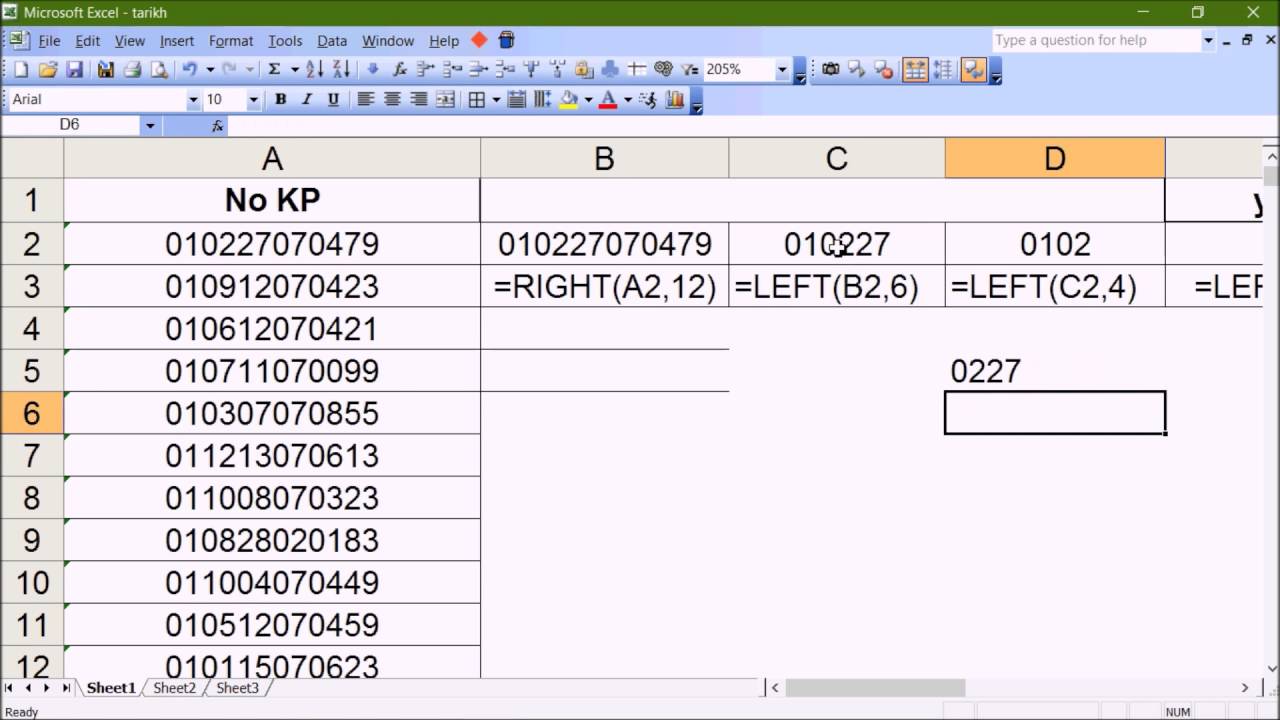 Tukar Data Tarikh Lahir 2000 2009 YouTube