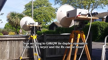 122 GHz  &  241 GHz New UK Records May 2017 G8ACE G8KQW