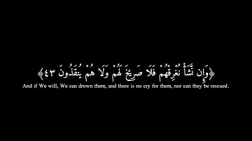 كرومات شاشه سوداء قران كريم🌿تلاوة سورة يس كامله النسخه الاصليه🌿ماهر المعيقلي🌿