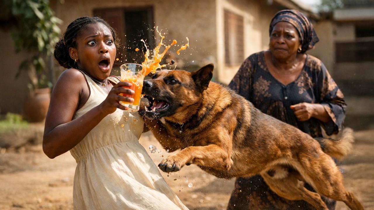 LE CHIEN REFUSA DE LAISSER LA FEMME ENCEINTE BOIRE CE QUE SA BELLE-MÈRE AVAIT PRÉPARÉ… QUELQUES JOURS PLUS TARD, LA VÉRITÉ ÉCLATA