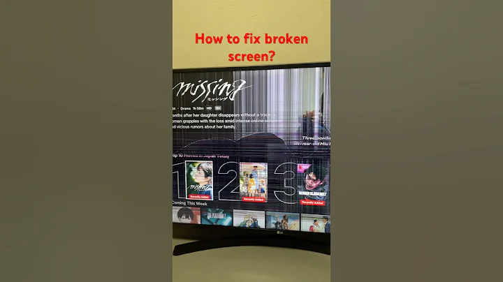 How to fix LG TV’s broken screen? #lgtv #lgtvrepair #tvscreen #brokentv #lgtvapp #lcdreplacement