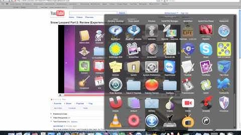 Applications in Stacks - Snow Leopard