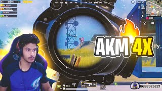 AKM 4x Spray Chusthara praands | Pubg Mobile Highlights Its Ninja | Live Streams in Facebook