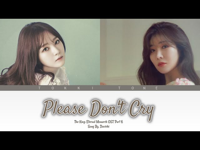 Davichi - Please Don't Cry (The King: Eternal Monarch OST Part 6) Lirik Terjemahan [Han/Rom/Subindo] class=