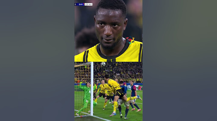 Serhou Guirassy's Hat-Trick Borussia Dortmund Vs Barcelona 3-1 Reaction