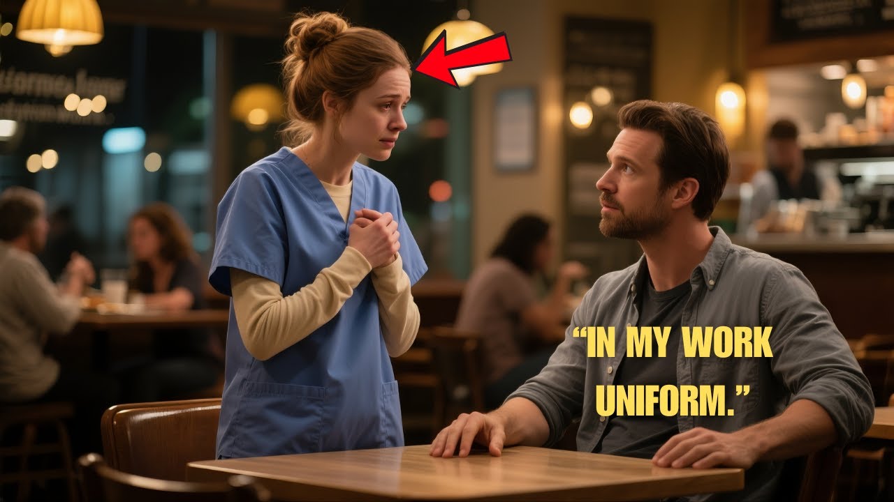 “I'm sorry, I wore my work uniform,”the nurse said on a blind date, then the single dad's reactio