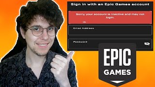 Celebrity How To Fix Epic Games Inactive May Not Login Net Worth