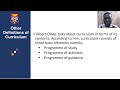 Curriculum Studies in Physics  Unit 1 Session 1