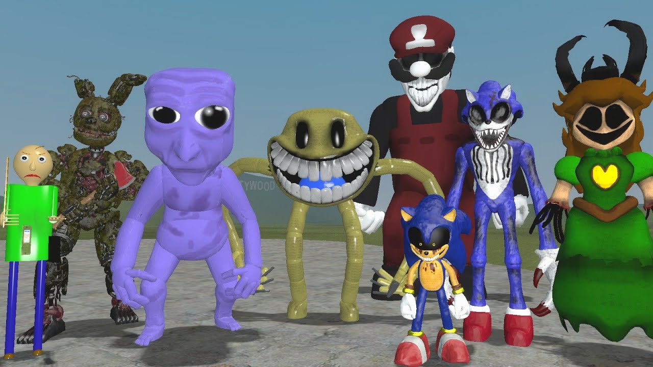 PİLLAR CHASE CANAVARLARI PEŞİMDE ÇOK KORKUNÇ GARRY'S MOD