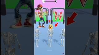 skeleton run | All Funny Games game 💪💀 #gaming #games #shortsfeed #shorts