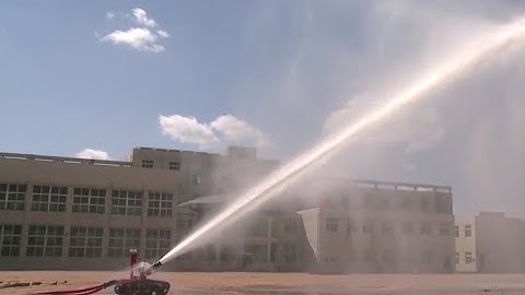 Introduction Explosion Proof Fire Fighting Robot