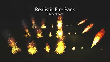 Unity Asset Store Pack - Realistic Fire Effects (Download link in description)